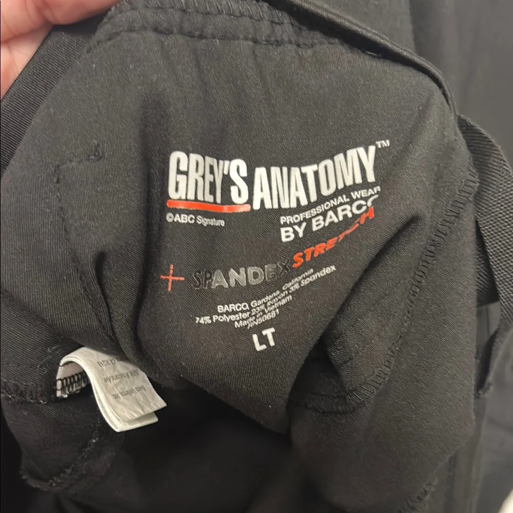 Grey's Anatomy Black Scrub Set - Picture 4 of 7